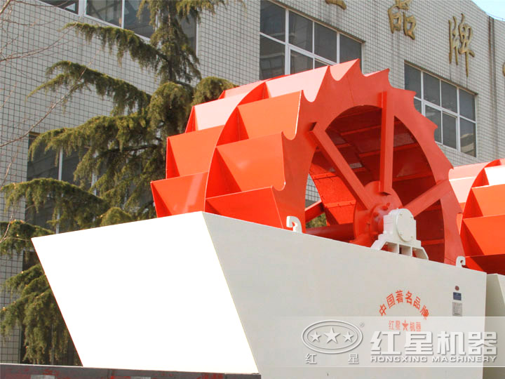 輪斗式風(fēng)化沙洗沙機(jī)抗腐蝕，洗凈度高達(dá)99%