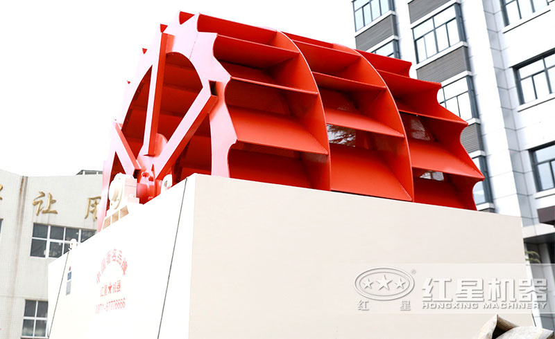 三輪輪斗式洗砂機(jī)，產(chǎn)量120-200t/h