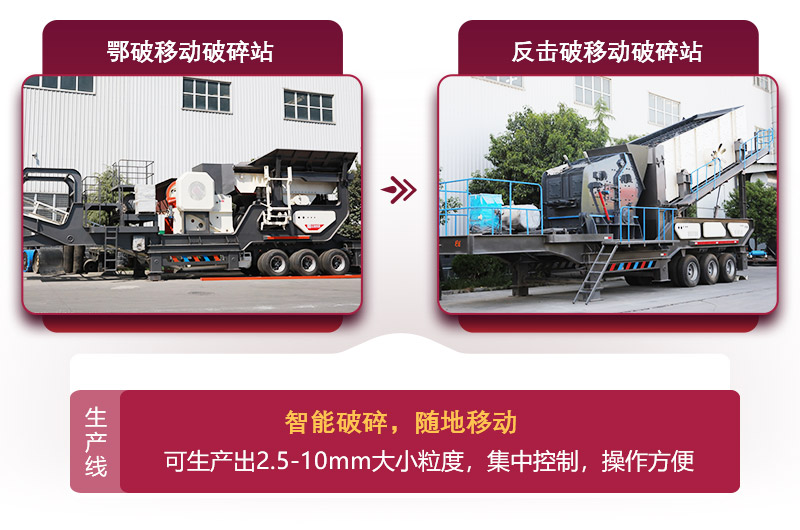 流動式建筑垃圾破碎機(jī)標(biāo)準(zhǔn)組合，投資少，效益高 