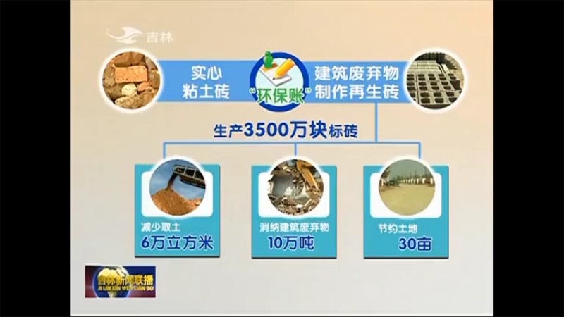 建筑廢棄物可做磚，經(jīng)濟(jì)價值高