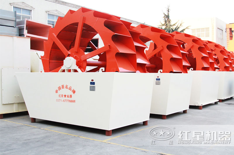 輪斗洗砂機，時產量15-260t/h