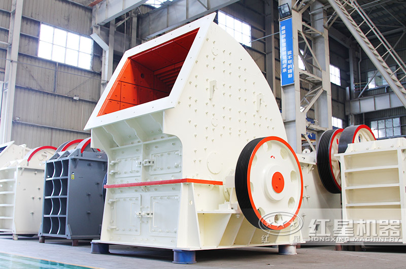 重錘式破碎機進料口大，≤1200mm