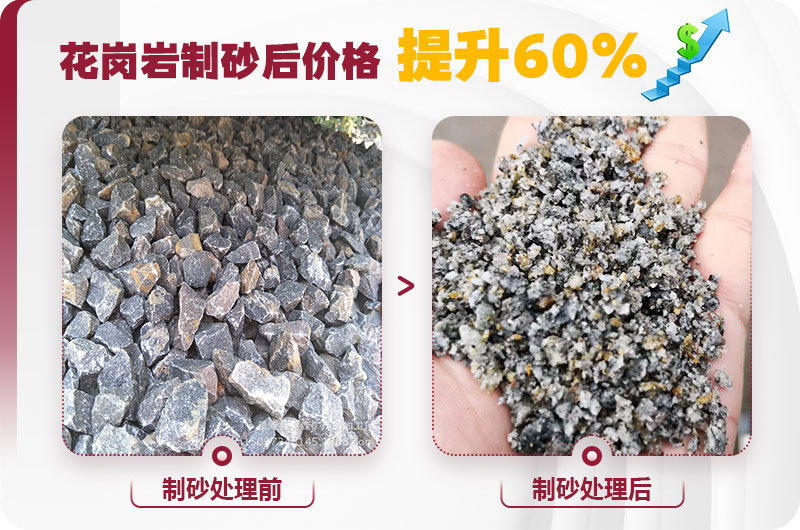 花崗巖破碎利潤高，前景好