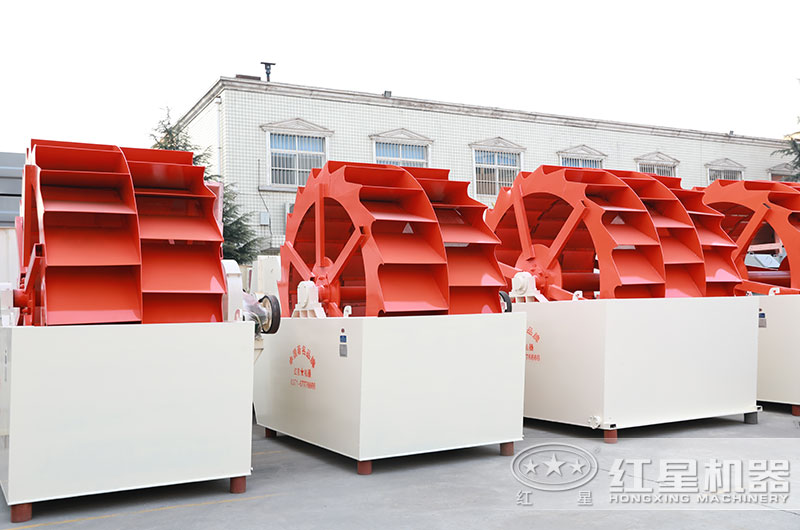 山沙洗砂機(jī)圖片，雙輪、三輪
